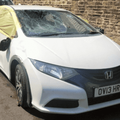 HONDA CIVIC MK9 2013 1.6L DIESEL AUTO BREAKING WHEEL NUTS FOR SPARES WHITE ETC