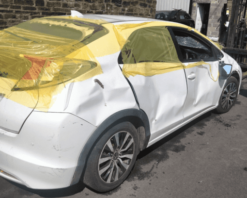 HONDA CIVIC MK9 2013 1.6L DIESEL AUTO BREAKING WHEEL NUTS FOR SPARES WHITE ETC - Image 6