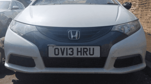 HONDA CIVIC MK9 2012-2016 FRONT END WITH FRONT BUMPER COVER WING BONNET IN WHITE
