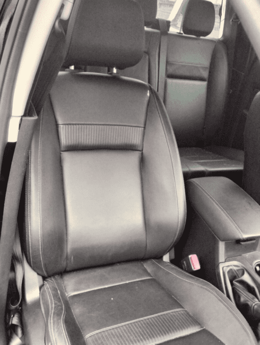 FORD RANGER 2018-2022 DRIVER SIDE RIGHT FRONT LEATHER SEAT COMPLETE IN GREY
