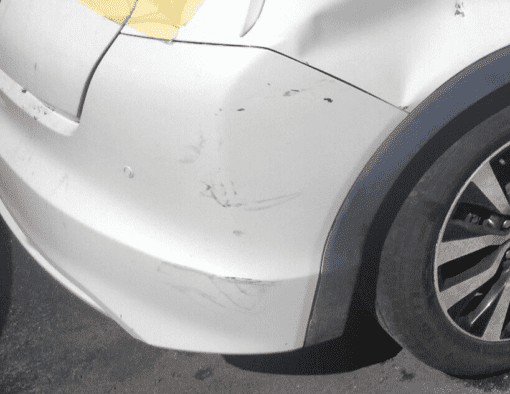 HONDA CIVIC MK9 2012-2016 REAR BUMPER COVER WITH DIFFUSER REFLECTORS AND SENSORS - Image 3