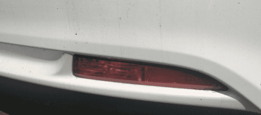 HONDA CIVIC MK9 2012-2016 REAR BUMPER COVER WITH DIFFUSER REFLECTORS AND SENSORS - Image 4