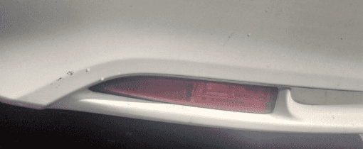 HONDA CIVIC MK9 2012-2016 REAR BUMPER COVER WITH DIFFUSER REFLECTORS AND SENSORS - Image 5