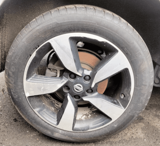 NISSAN QASHQAI J11 2014-2020 18" 5-SPOKE ALLOY WHEEL RIM WITH TYRE 215/55R18