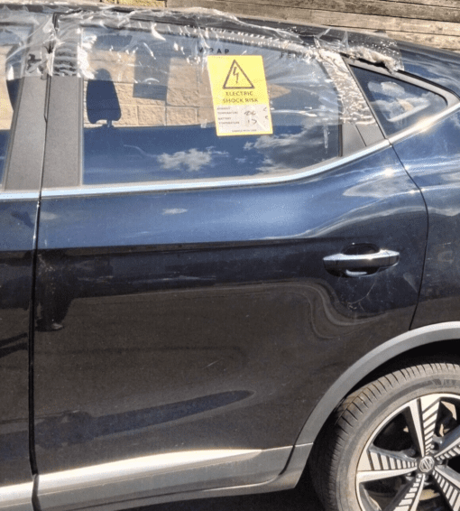 MG ZS SUV 2018-2022 PASSENGER SIDE REAR LEFT DOOR SHELL PANEL IN BLACK