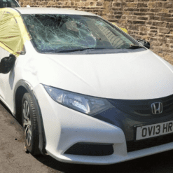 HONDA CIVIC MK9 2013 1.6L DIESEL AUTO BREAKING WHEEL NUTS FOR SPARES WHITE ETC