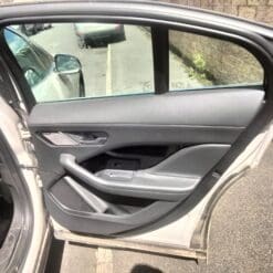 JAGUAR I PACE S 2018-2023 DRIVER SIDE REAR DOOR CARD TRIM IN LEATHER GREY