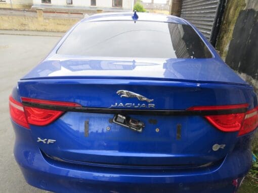 JAGUAR XF 2.0L 2015-2021 TURBO PETROL REAR TAILGATE SHELL ONLY IN BLUE GENUINE