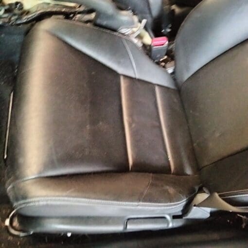 HONDA CIVIC MK9 2012-2016 PASSENGER SIDE FRONT TRIM SEAT IN LEATHER BLACK - Image 2