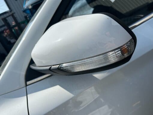MG ZS MK2 2017-2021 N/S/F PASSENGER SIDE FRONT LEFT WING MIRROR POWERFOLD WHITE