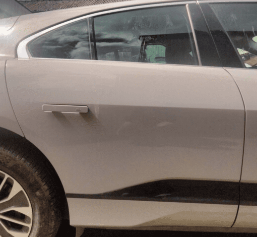 JAGUAR I PACE S 2018-2023 DRIVER SIDE REAR RIGHT DOOR SHELL IN GREY