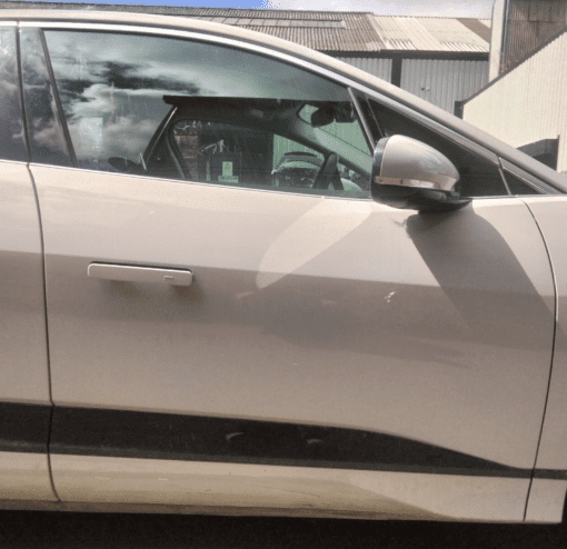 JAGUAR I PACE S 2018-2023 DRIVER SIDE RIGHT FRONT DOOR SHELL IN GREY