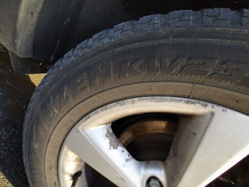 NISSAN QASHQAI J10 JJ10 2007-2013 17" 5 SPOKE ALLOY SPARE WHEEL & TYRE 225/60/17 - Image 3