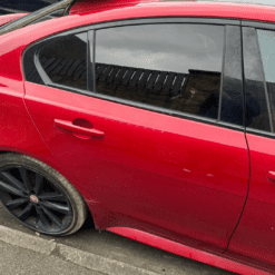 JAGUAR XE 2015-2019 O/S/R GENUINE DRIVERS SIDE REAR RIGHT DOOR SHELL IN RED