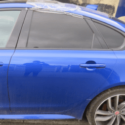 JAGUAR XF 2015-2021 N/S/R PASSENGER SIDE REAR LEFT DOOR WITH DROP GLASS COMPLETE