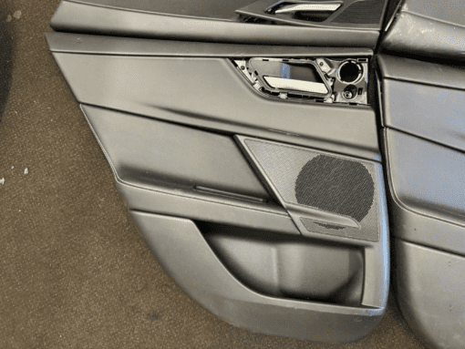 JAGUAR XE R SPORT 2015-2019 LEATHER DOOR CARD IN BLACK SET OF 4 - Image 3