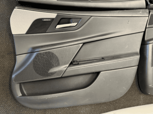 JAGUAR XE R SPORT 2015-2019 LEATHER DOOR CARD IN BLACK SET OF 4 - Image 5