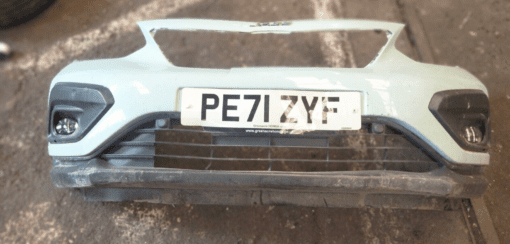 HONDA JAZZ MK5 2020-2023 GENUINE FRONT BUMPER COVER WITH PARKING SENSORS BLUE