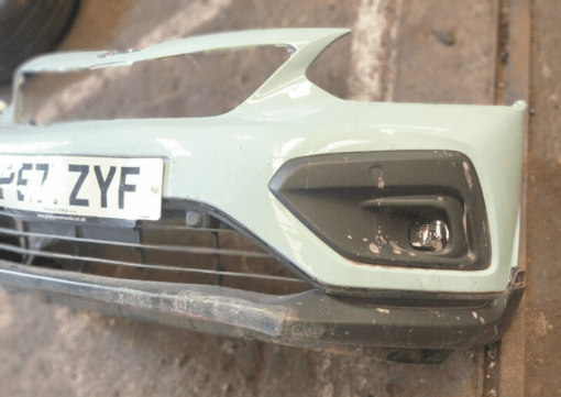 HONDA JAZZ MK5 2020-2023 GENUINE FRONT BUMPER COVER WITH PARKING SENSORS BLUE - Image 2