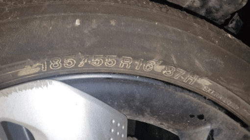 HONDA JAZZ MK5 2019-2023 15" ALLOY WHEEL SPARE RIM WITH TYRE 185/55/R16 - Image 3