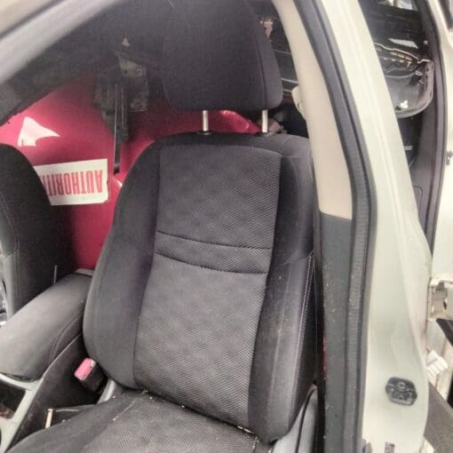 NISSAN QASHQAI J11 2014-2019 PASSENGER SIDE FRONT SUEDE FABRIC SEAT IN GREY - Image 2