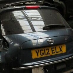 NISSAN JUKE F15 2010-2014 REAR TAILGATE PANEL SHELL WITH GLASS SCREEN BLUE