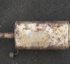 NISSAN JUKE 2014-2019 1.5 DCI DIESEL FULL EXHAUST AND REAR BOX GENUINE