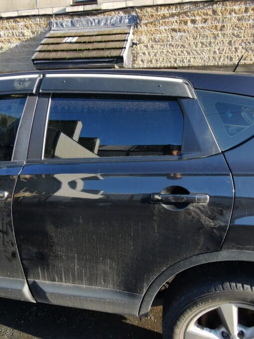 NISSAN QASHQAI 2007-2014 J10 N/S/R PASSENGER SIDE REAR LEFT BARE DOOR SHELL ONLY