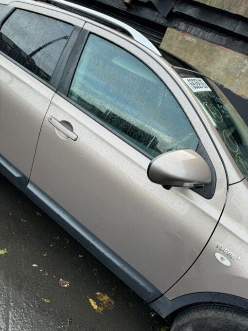 NISSAN QASHQAI J10  2007-2013 O/S/F DRIVERS SIDE FRONT DOOR SHELL PANEL BEIGE