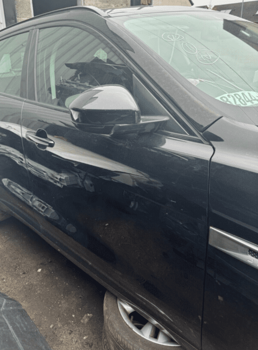 JAGUAR F PACE R-SPORT O/S/F DRIVER SIDE FRONT GENUINE DOOR SHELL ONLY IN BLACK