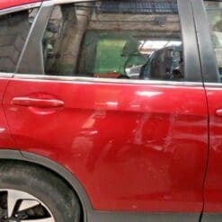 HONDA CR-V MK4 2013-2019 O/S/R DRIVER SIDE REAR BARE DOOR SHELL IN RED R539P