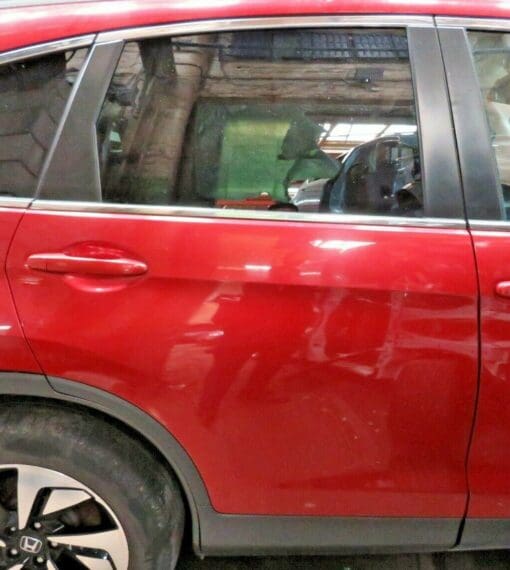 HONDA CR-V MK4 2013-2019 O/S/R DRIVER SIDE REAR BARE DOOR SHELL IN RED R539P