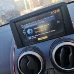 NISSAN QASHQAI 2007-2013 RADIO SAT/NAV TOUCH SCREEN HEAD UNIT COMPLETE SET