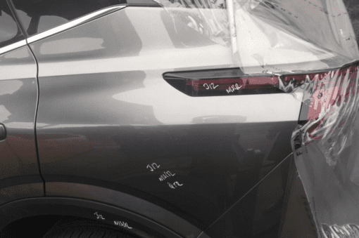 NISSAN QASHQAI J12 2022-2024 N/S/R PASSENGER SIDE REAR QUARTER CUT OUT IN GREY - Image 2