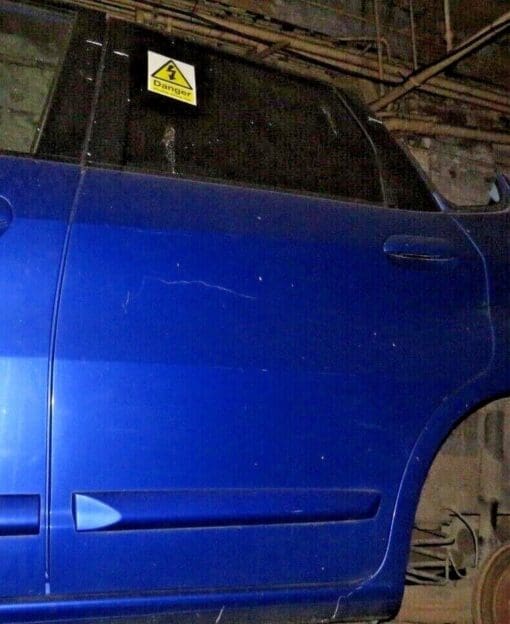 HONDA JAZZ MK3 2008-2015 N/S/R PASSENGER SIDE REAR LEFT DOOR SHELL IN BLUE