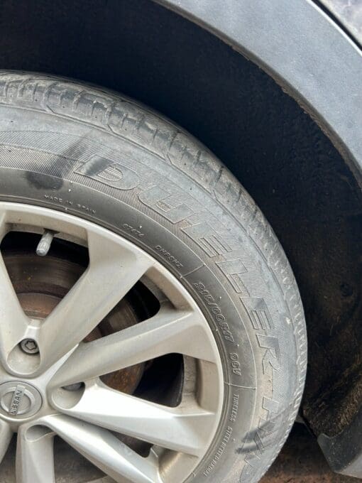 NISSAN QASHQAI J11 2014-2022 17" 5-SPOKE ALLOY WHEEL SPARE WHEEL RIM 215/60/17 - Image 2