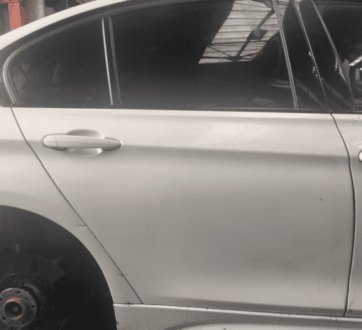 BMW 3 SERIES 318D SPORT 2012-2016 DRIVER SIDE REAR RIGHT DOOR SHELL IN WHITE