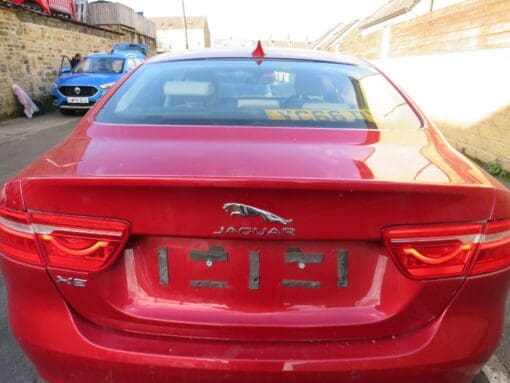 JAGUAR XE 760 2015-2021 GENUINE REAR TAILGATE WITH SHELL ONLY IN RED