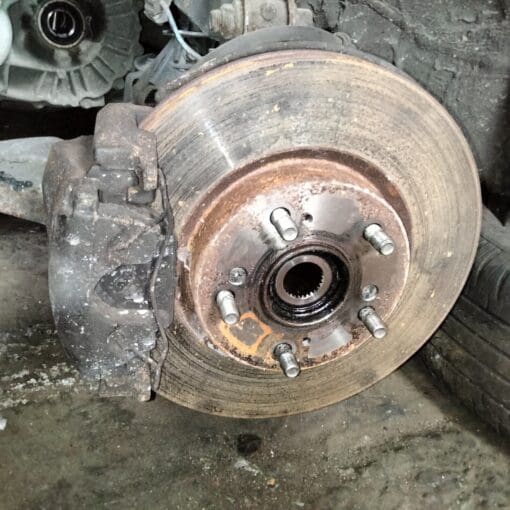 HONDA CIVIC MK9 1.6L DIESEL PASSENGER SIDE FRONT SUSPENSION LEG SHOCKER COMPLETE - Image 4