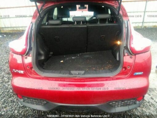 NISSAN JUKE F15 1.5 DIESEL BREAKING SPARES PARTS FRONT END BONNET WING IN RED - Image 4