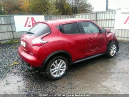 NISSAN JUKE F15 1.5 DIESEL BREAKING SPARES PARTS FRONT END BONNET WING IN RED - Image 5