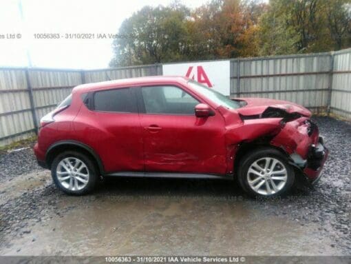 NISSAN JUKE F15 1.5 DIESEL BREAKING SPARES PARTS FRONT END BONNET WING IN RED - Image 6