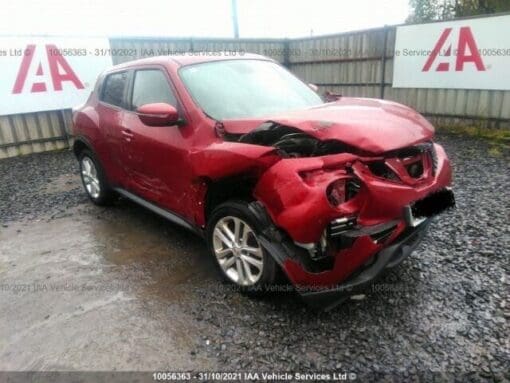 NISSAN JUKE F15 1.5 DIESEL BREAKING SPARES PARTS FRONT END BONNET WING IN RED - Image 7