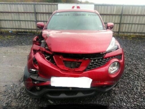 NISSAN JUKE F15 1.5 DIESEL BREAKING SPARES PARTS FRONT END BONNET WING IN RED - Image 8