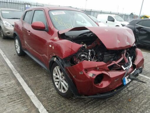 NISSAN JUKE 2010-2014 1.6 PETROL CVT BREAKING SPARES PARTS FRONT END BONNET WING - Image 2