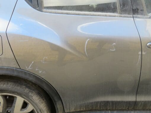 NISSAN JUKE F15 2010-2014 O/S/R DRIVERS SIDE REAR RIGHT SIDE DOOR SHELL PANEL - Image 3