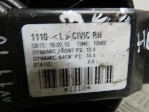 HONDA CIVIC MK9 2012-2017 DENSO HEATER BLOWER MOTOR FAN ASSY COMPLETE AV1110 - Image 5