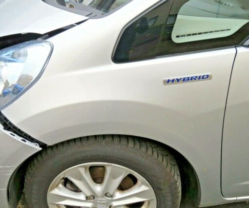 HONDA JAZZ HYBRID MK3 2008-2015 NSF PASSENGR SIDE FLEFT GENUINE WING  NH700M