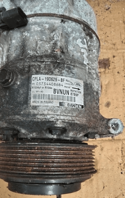 JAGUAR XE 2015-2020 2.0L DIESEL A/C AIR CON PUMP COMPRESSOR PUMP CPLA-19D629-BF - Image 2