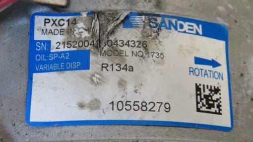 MG HS 2018-2022 1.5L PETROL AIR CON A/C COMPRESSOR PUMP GENUINE 10558279 - Image 5